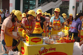 Báo Xây dựng đoạt giải nhì Hội thi Phụ nữ vào bếp cùng Maggi