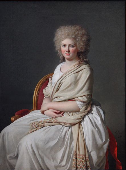 Chân dung Anne Marie Louise Thélusson - Jacques-Louis David - 1790