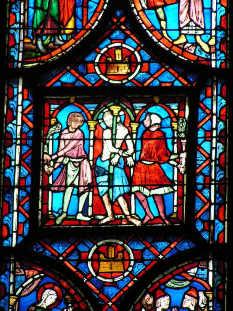 Kính màu trang trí ở Sainte-Chapelle
