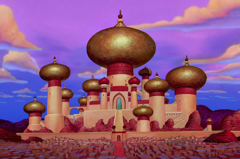 địa điểm nổi tiếng trong phim hoạt hình Disney