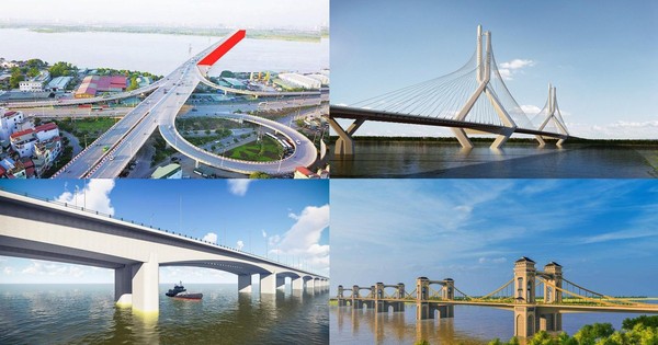 4 cầu vượt sông Hồng sắp khởi công