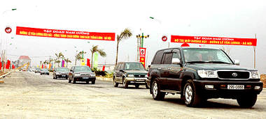 Hà Nội: Thông xe kỹ thuật giai đoạn I đường Lê Văn Lương kéo dài