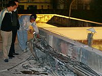 Cáp viễn thông Bưu điện HN bị thiêu rụi vì... đèn trời