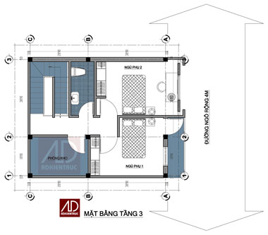 Mặt bằng tầng 3