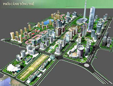 Khu đô thị mới Tây Hồ Tây - một trong những dự án đang khá vướng mắc về GPMB khi triển khai. 
