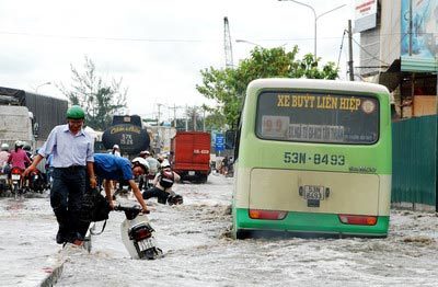 tp.hcm: noel sẽ không bị ngập do triều cường