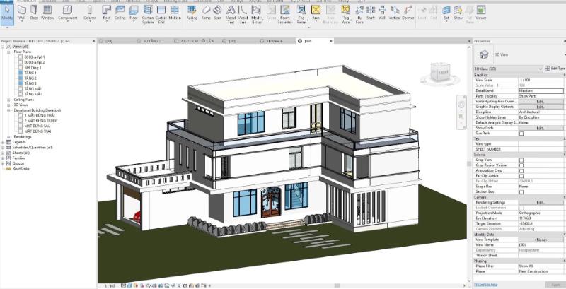 Ứng dụng BIM và công nghệ AI