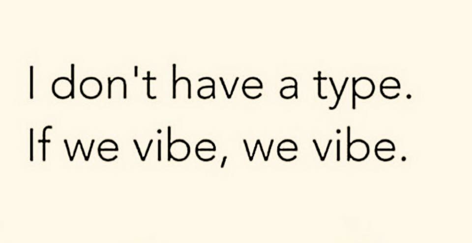 If we vibe we vibe.