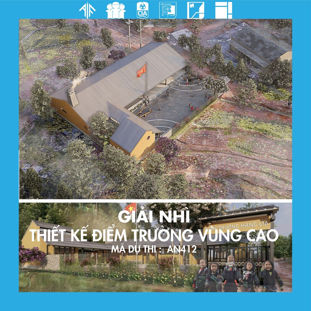 giải nhì cuộc thi thiết kế điểm trường vùng cao