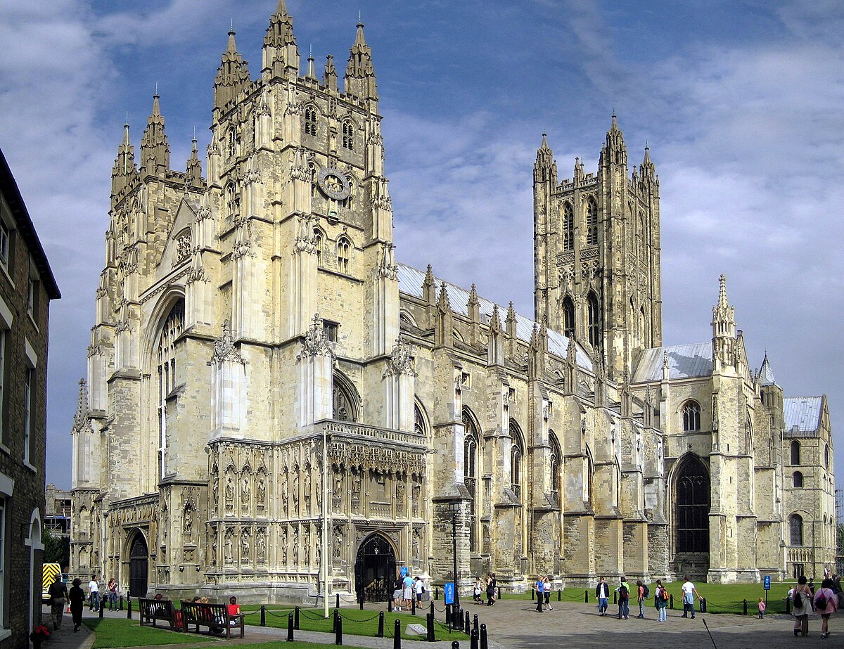 nhà thờ đẹp nhất thế giới Canterbury