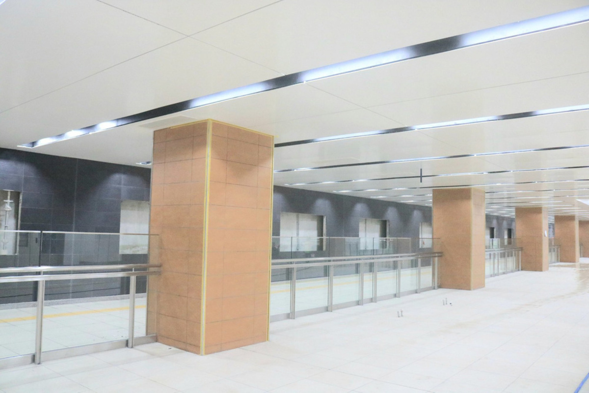 không gian ga Metro Nhà hát Thành phố