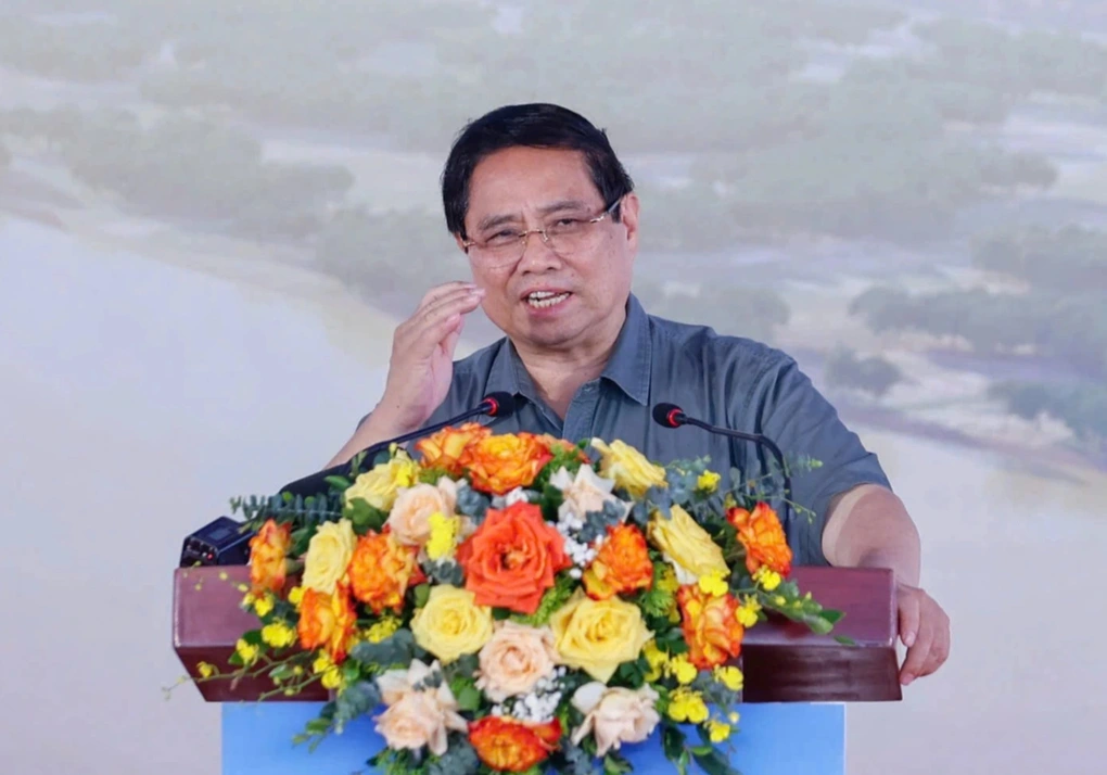 lễ khởi công xây dựng cầu Tứ Liên