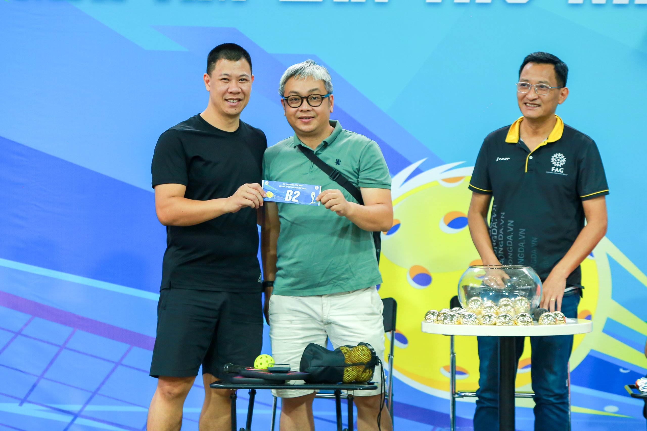bốc thăm Pickleball KTXD 9497
