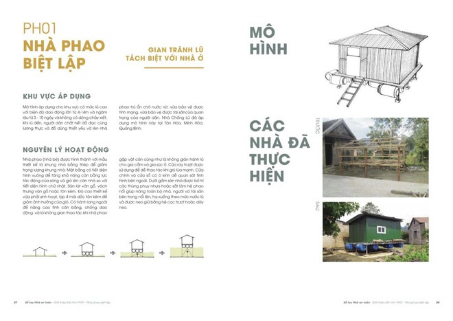 mô hình nhà chống lũ