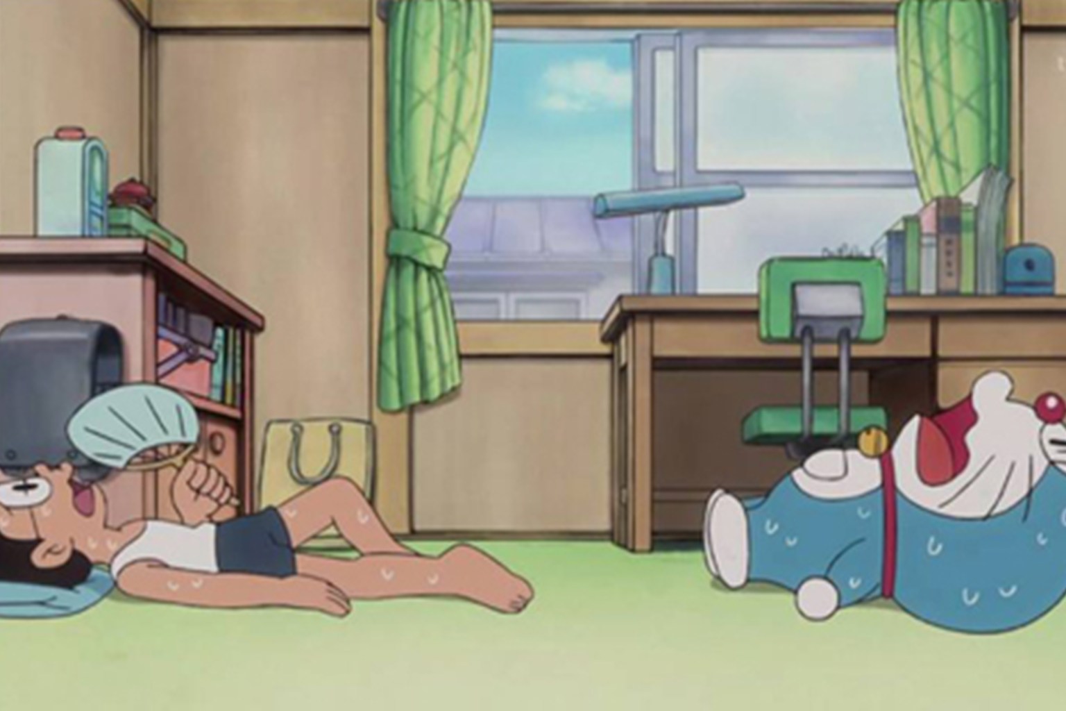 phòng ngủ của nobita và doraemon