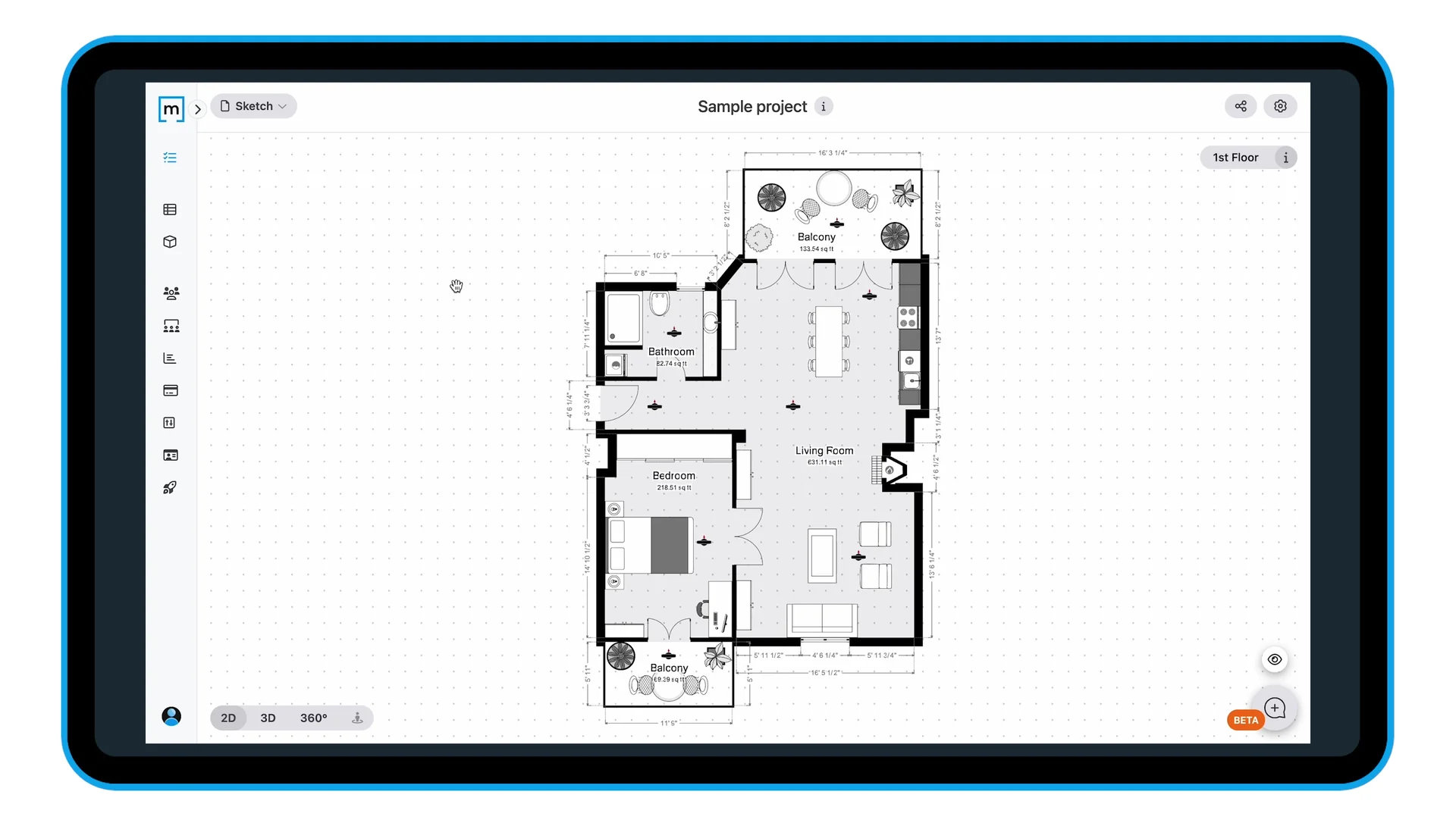 MagicPlan - phần mềm thiết kế nội thất 3D