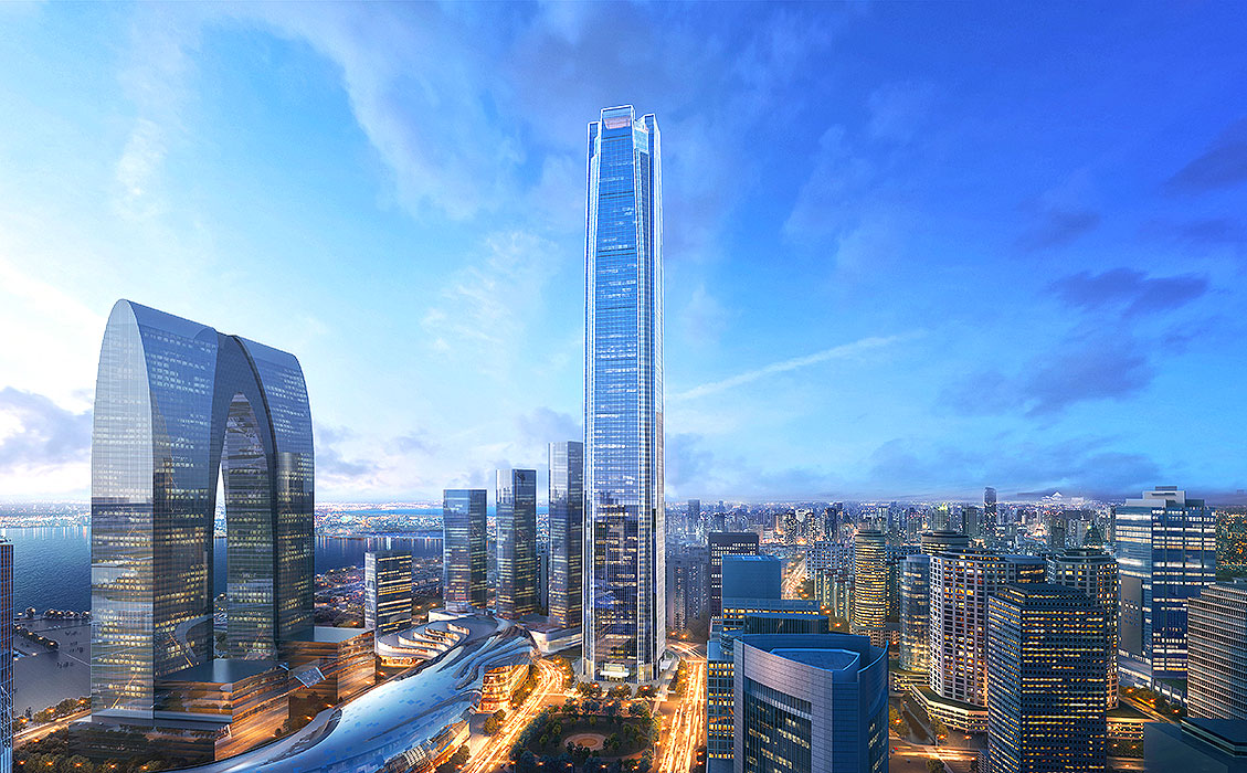 tòa nhà cao nhất thế giới Suzhou Zhongnan Center