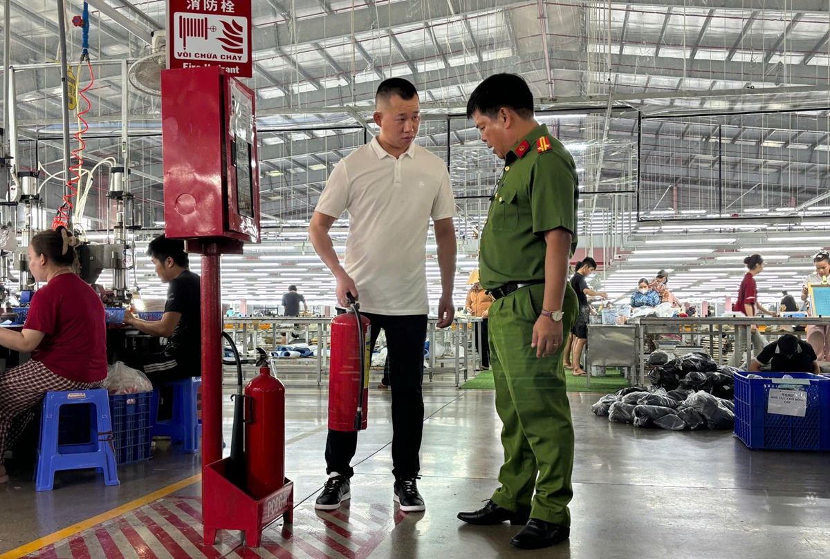 an toàn PCCC tại các khu công nghiệp
