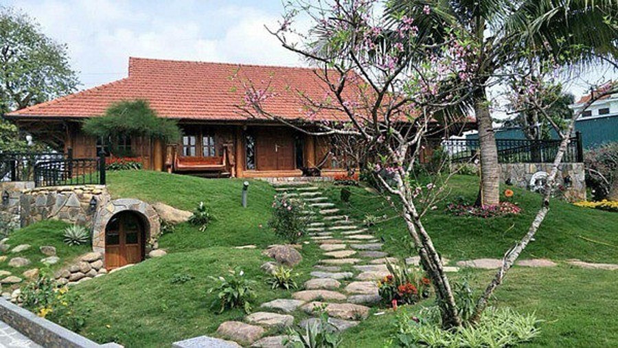 thiết kế Biệt phủ của nghệ sĩ Xuân Bắc