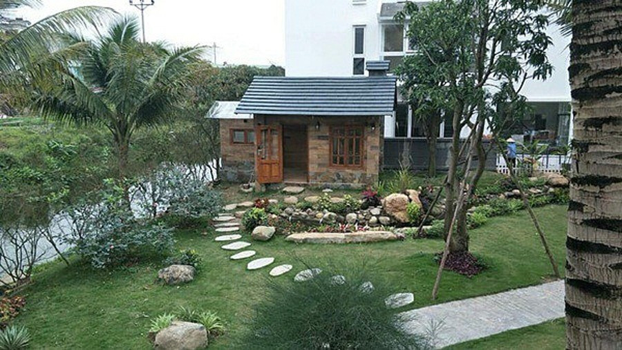 hình ảnh Biệt phủ của nghệ sĩ Xuân Bắc