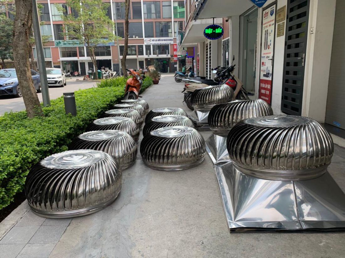 cách làm thông gió giếng trời