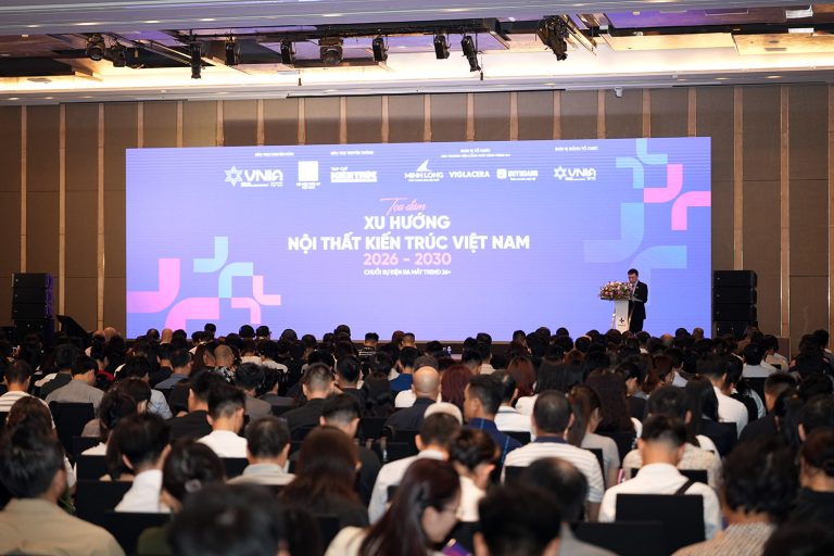 tọa đàm Xu hướng Nội thất – Kiến trúc Việt Nam 2026–2030