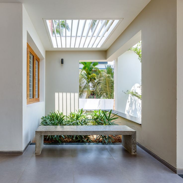 trang trí ô giếng trời nghệ thuật đẹp