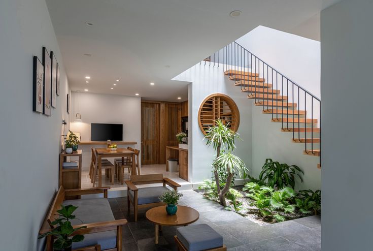 vị trí đặt giếng trời