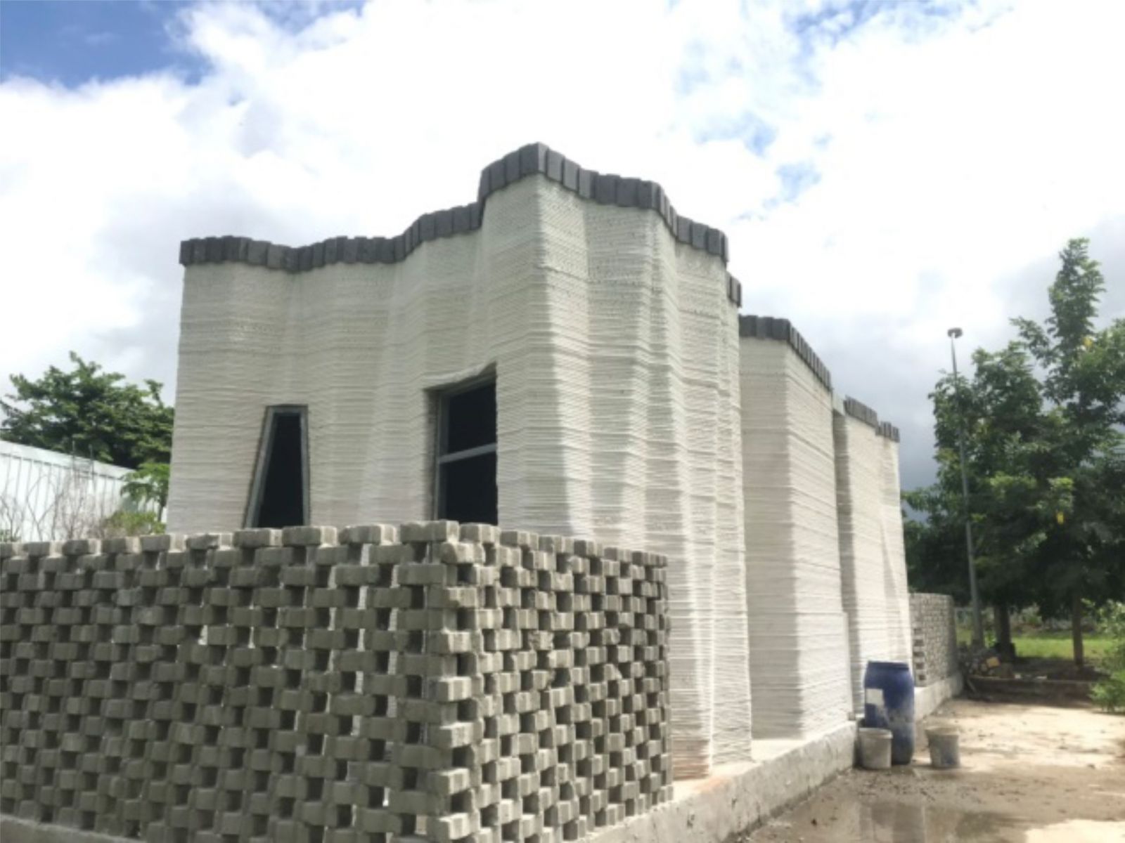 cấu trúc In 3D trong xây dựng