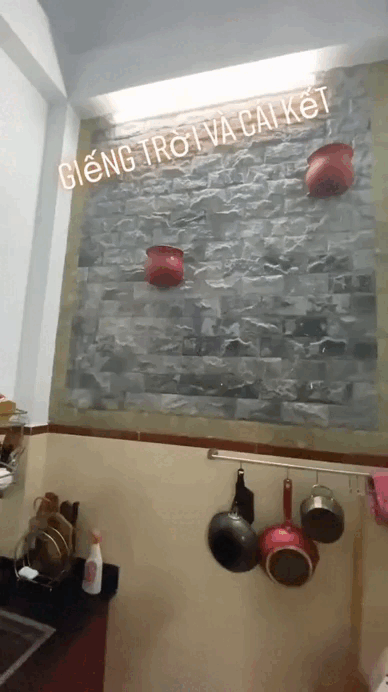 Căn bếp khổ nhất TikTok