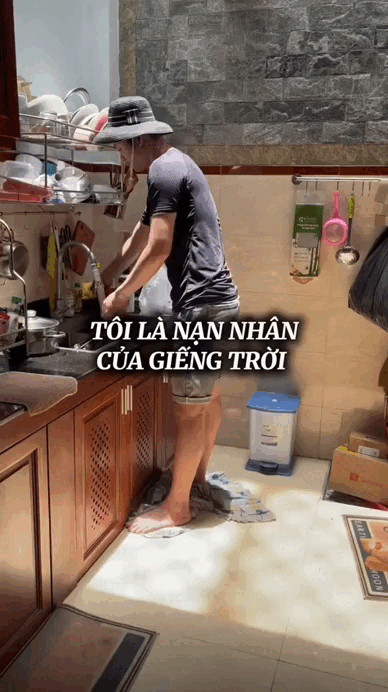 Căn bếp khổ nhất TikTok