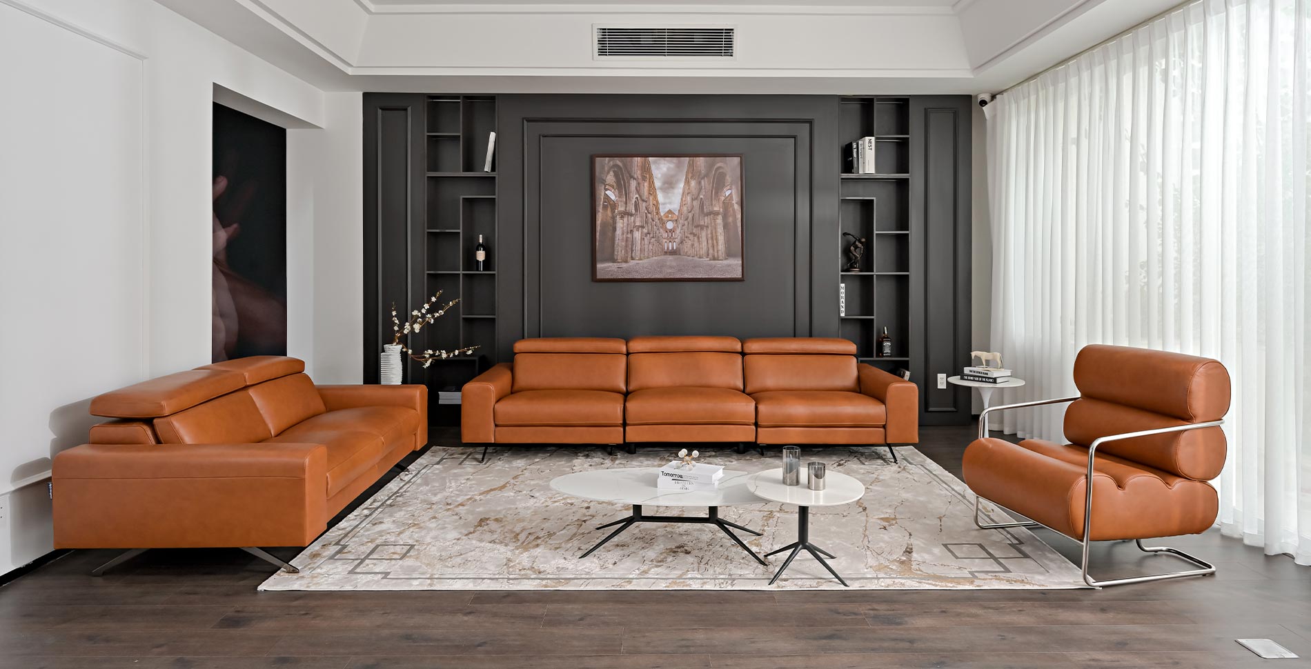  sofa da thật 