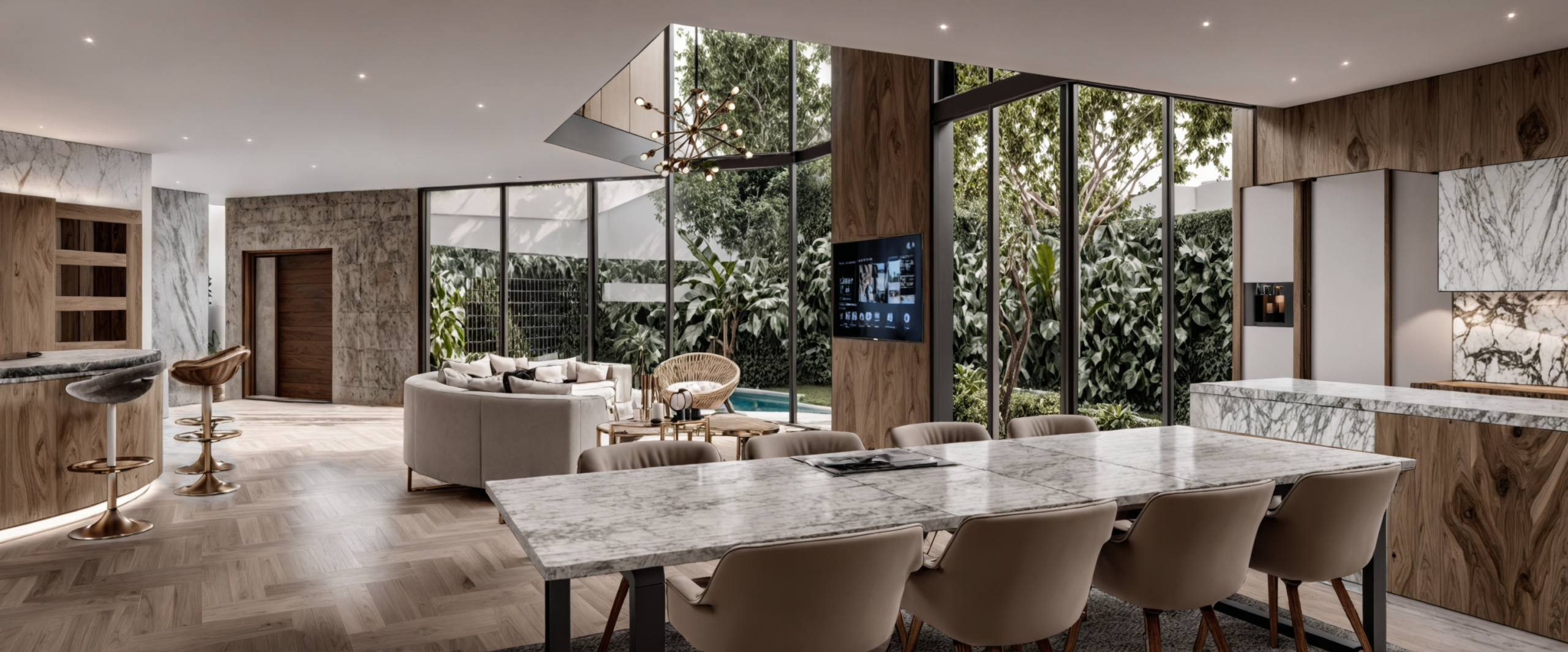 Render kiến trúc bằng AI