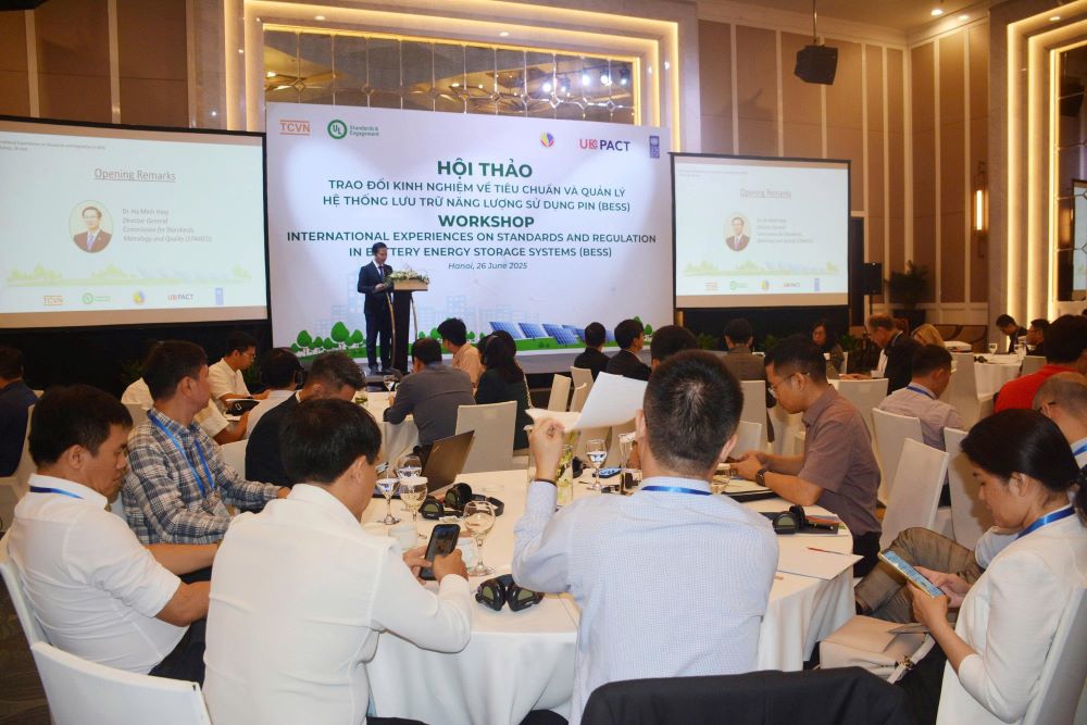tiêu chuẩn cho hệ thống lưu trữ năng lượng tại Việt Nam