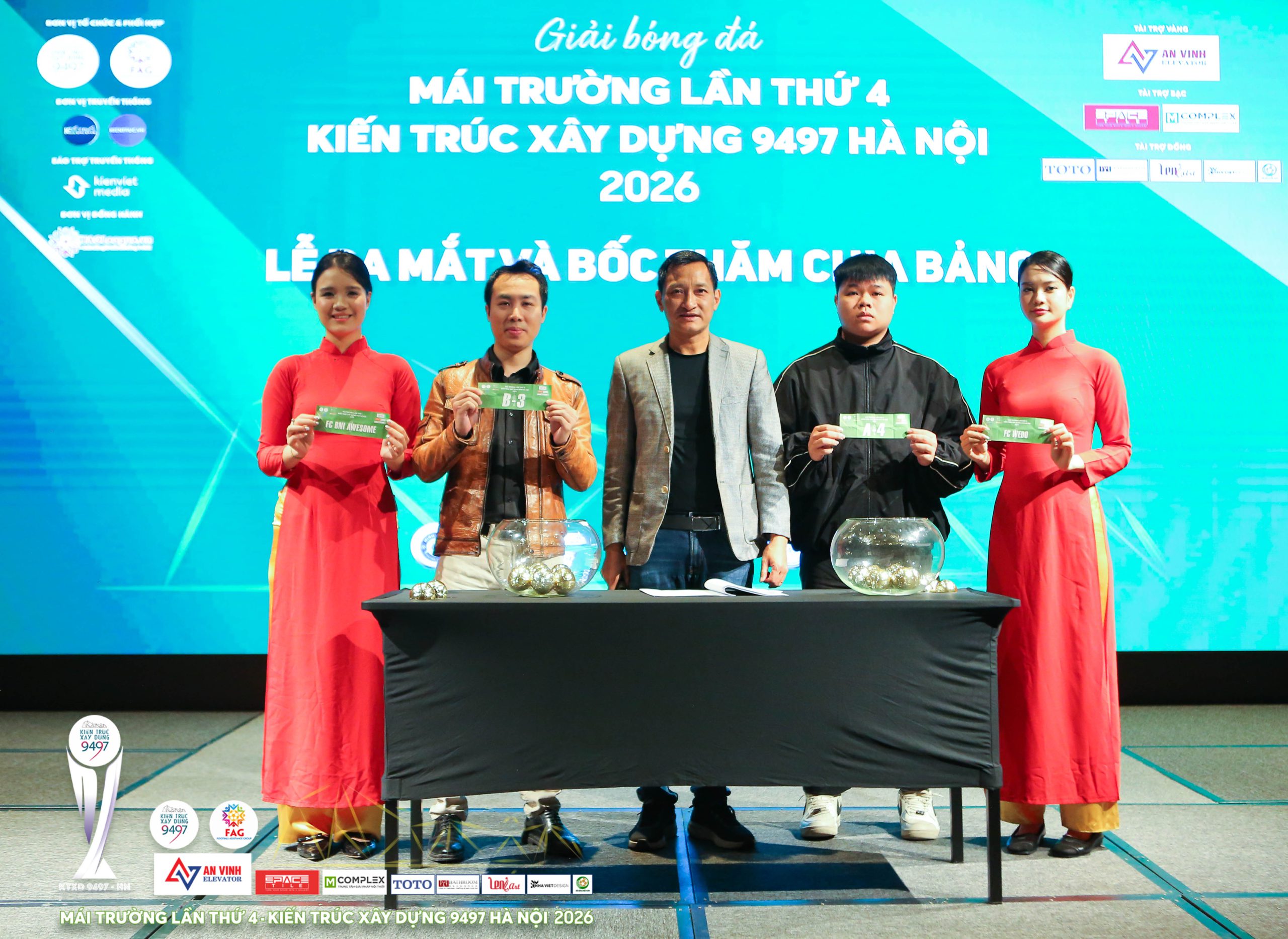 Khai mạc Giải bóng đá Mái trường