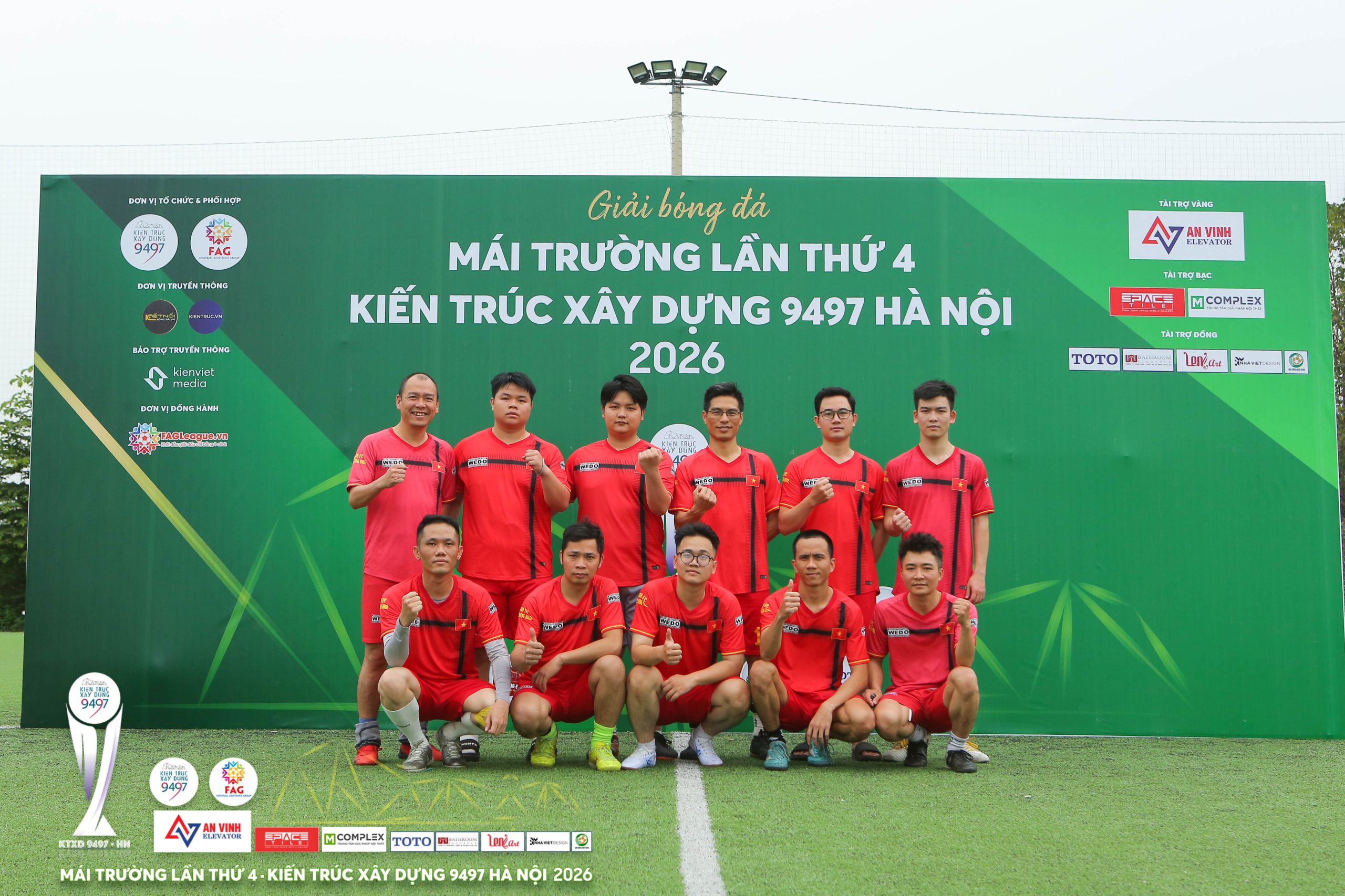 Khai mạc Cup Mái Trường 9497 2026