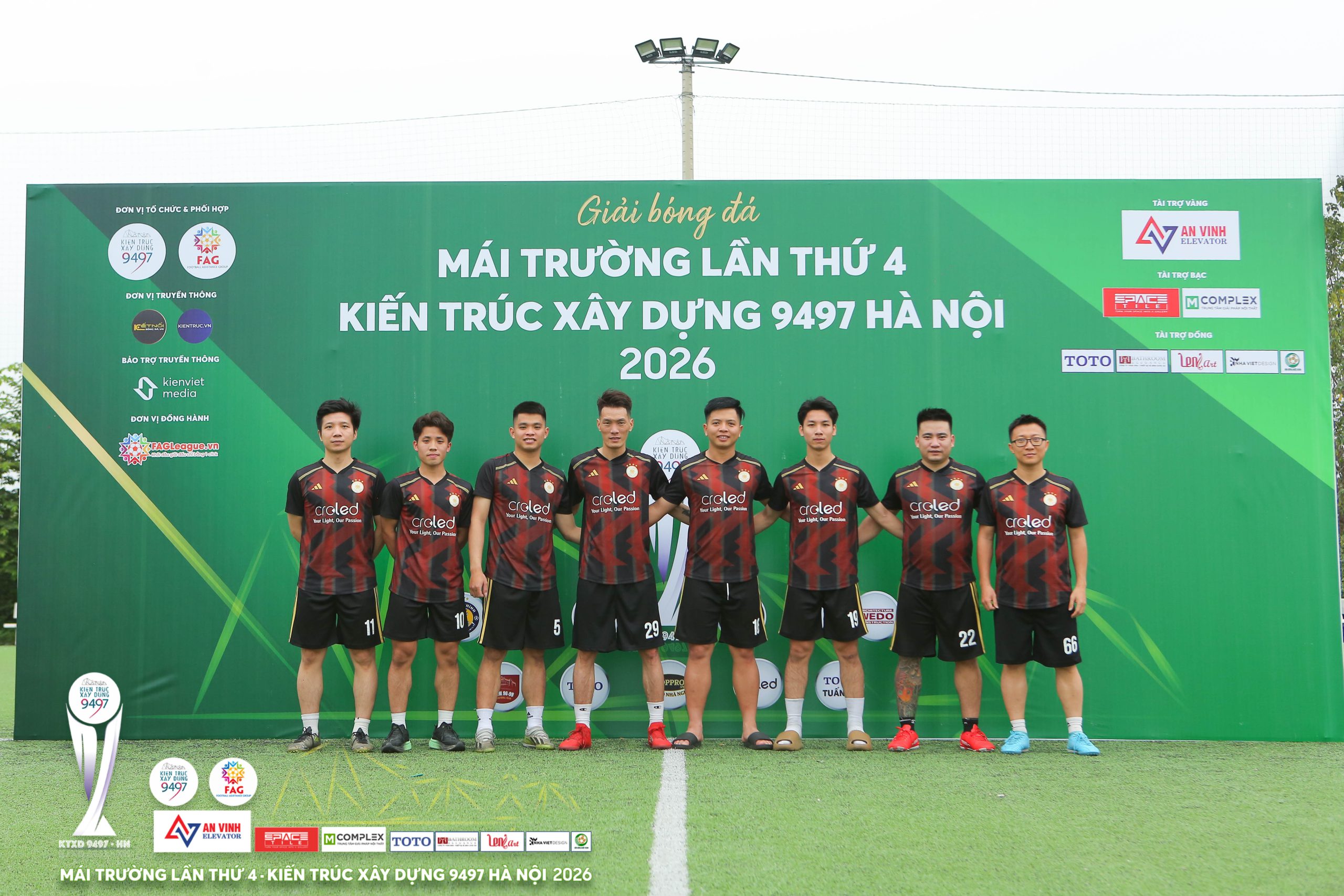Khai mạc Cup Mái Trường 9497 2026