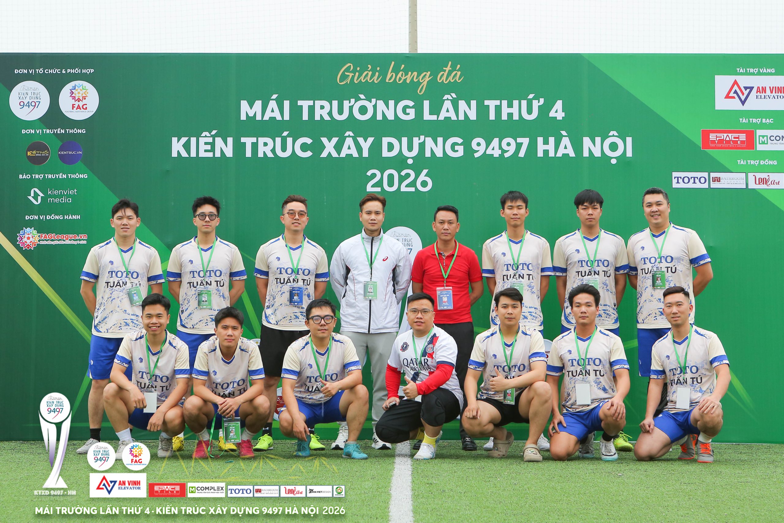 Khai mạc Cup Mái Trường 9497 2026