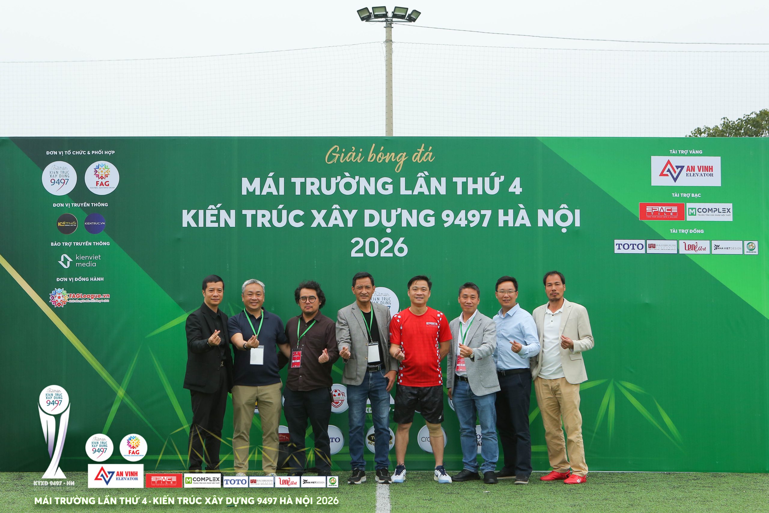 Khai mạc Cup Mái Trường 9497 2026