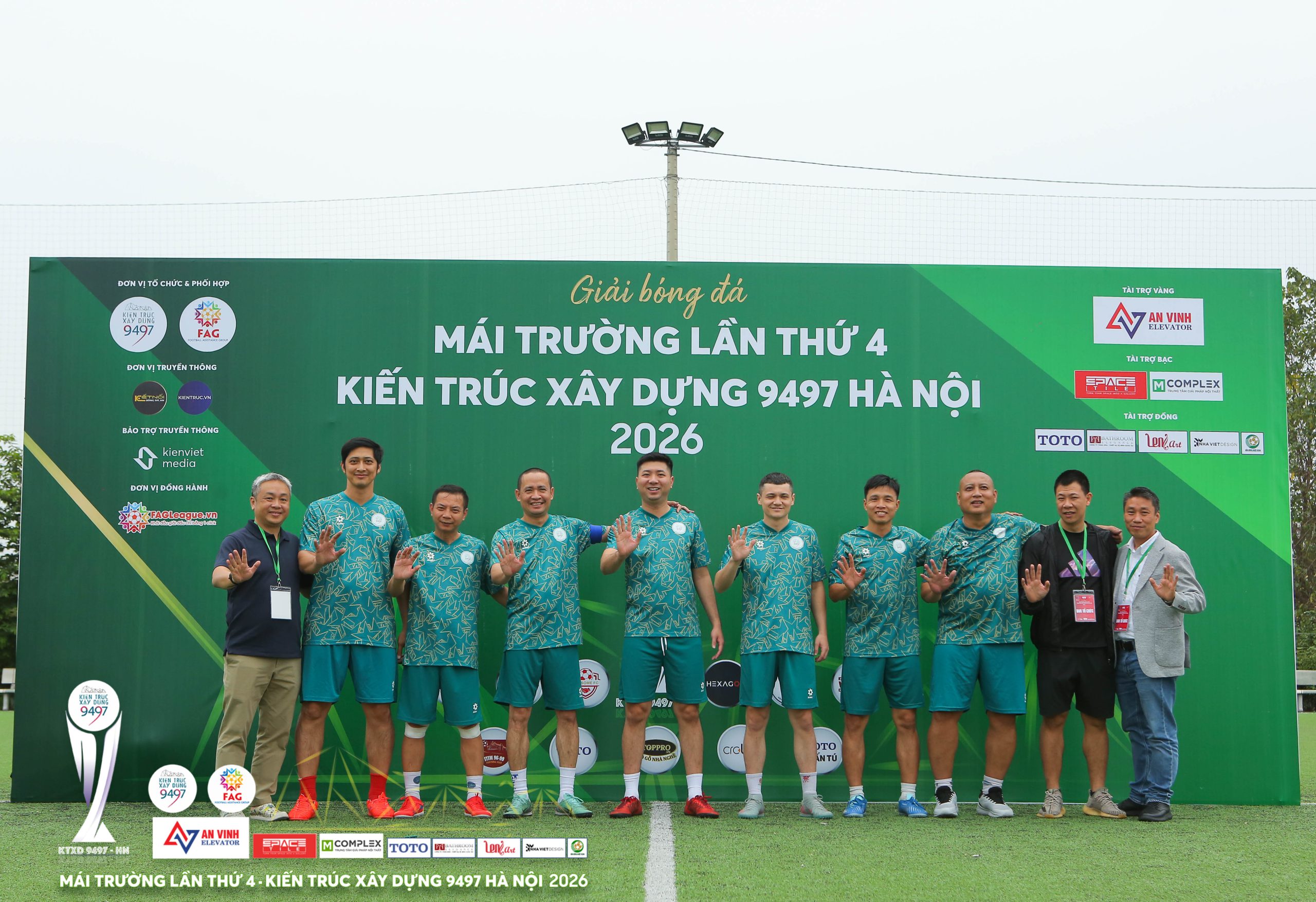 Khai mạc Cup Mái Trường 9497 2026