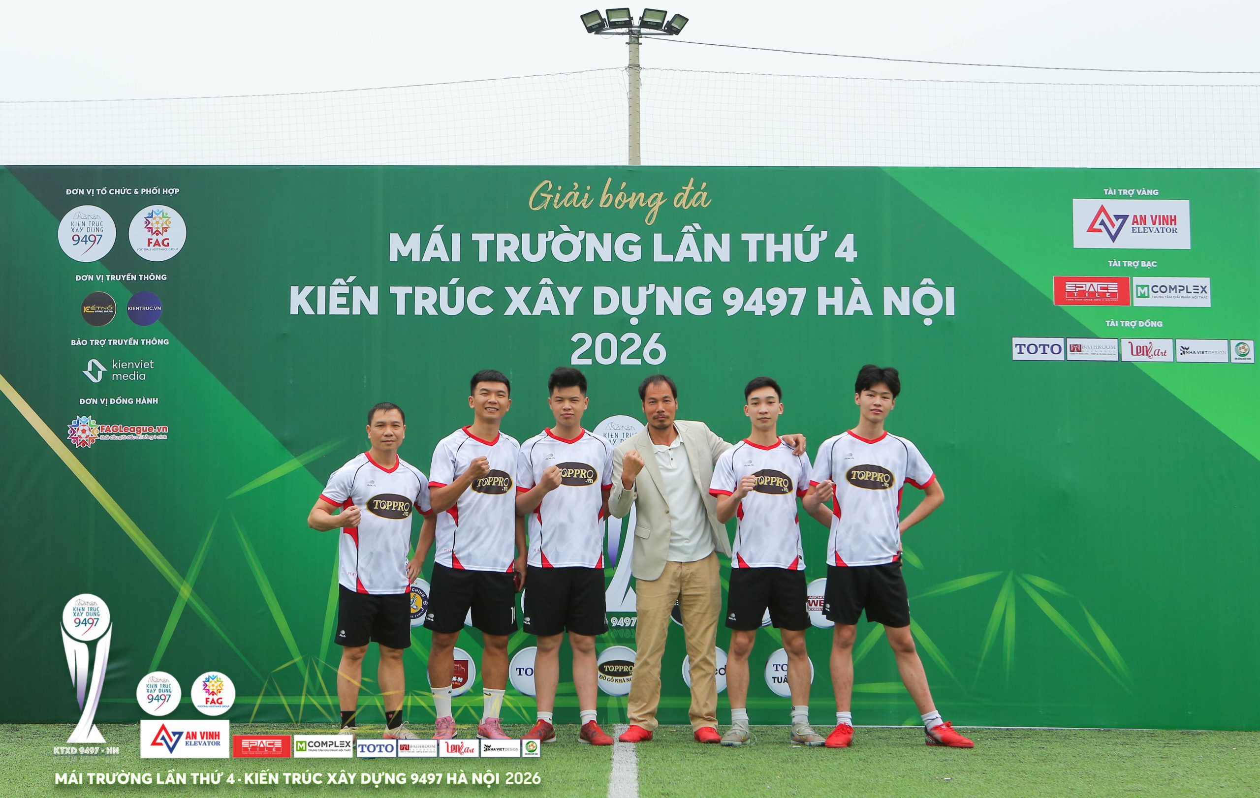 Khai mạc Cup Mái Trường 9497 2026