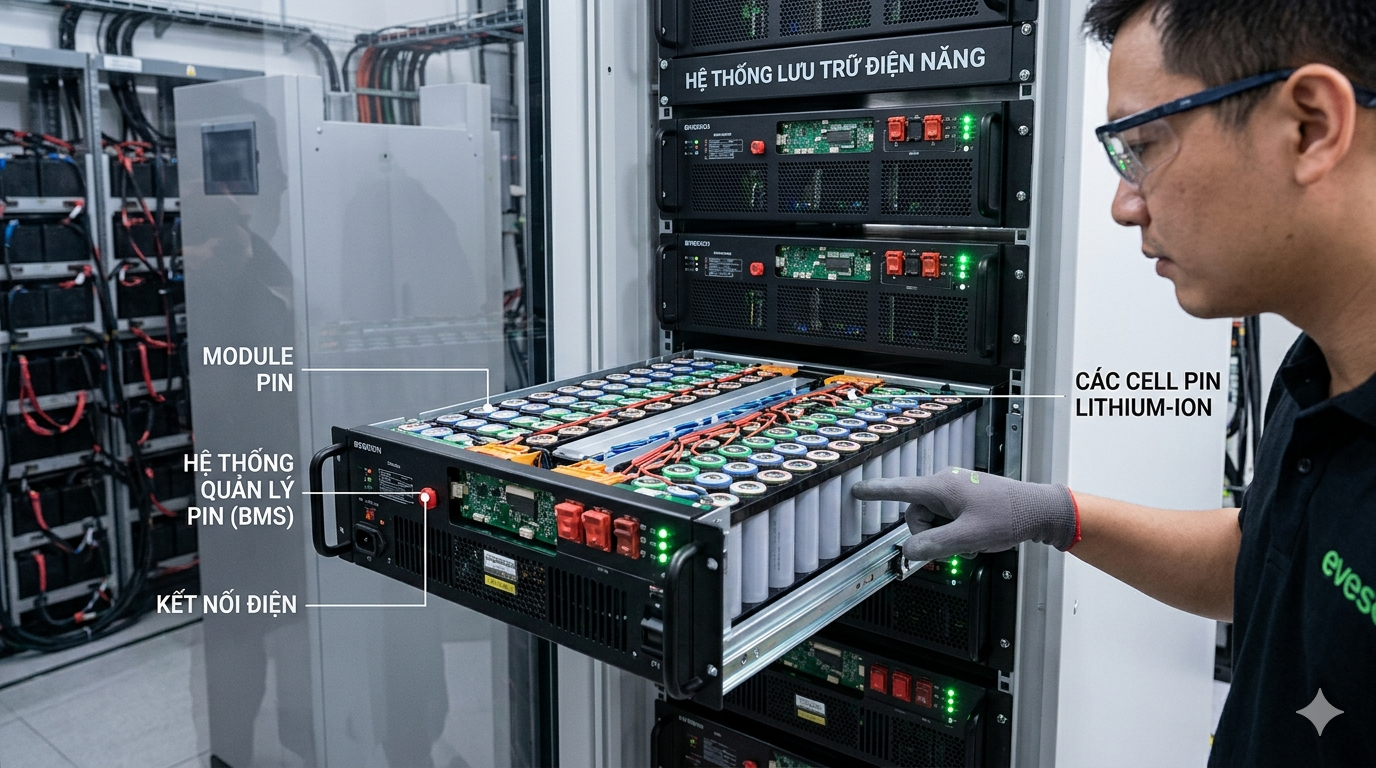 dung lượng module pin là gì