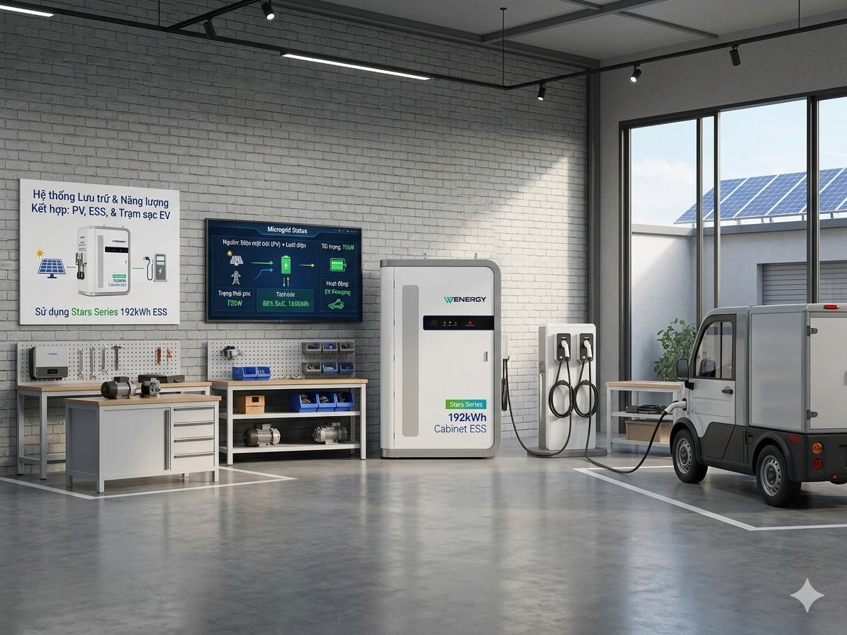 pin lưu trữ điện mặt trời