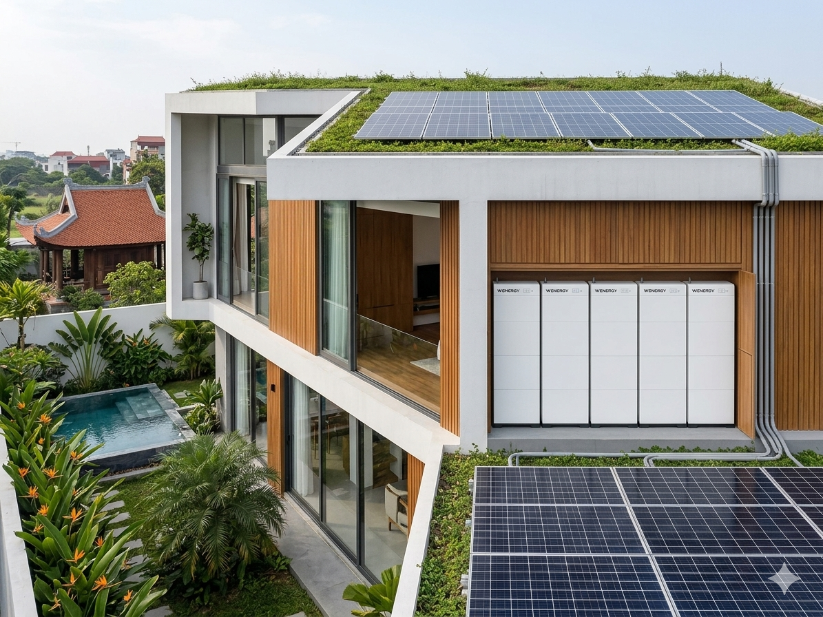 pin lưu trữ điện mặt trời