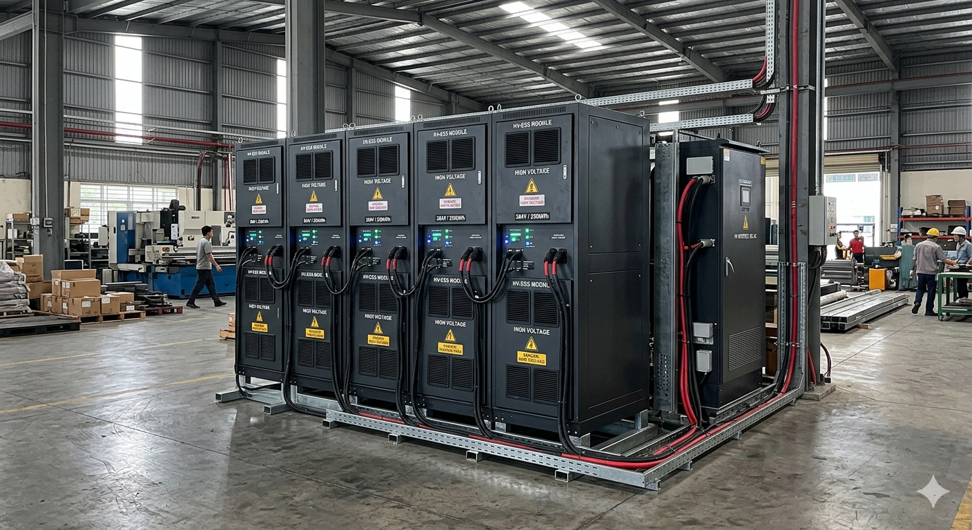pin lưu trữ điện mặt trời áp cao