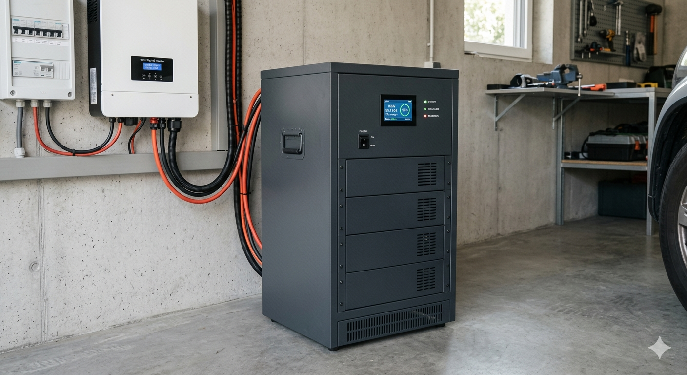 pin lưu trữ năng lượng mặt trời 10kw