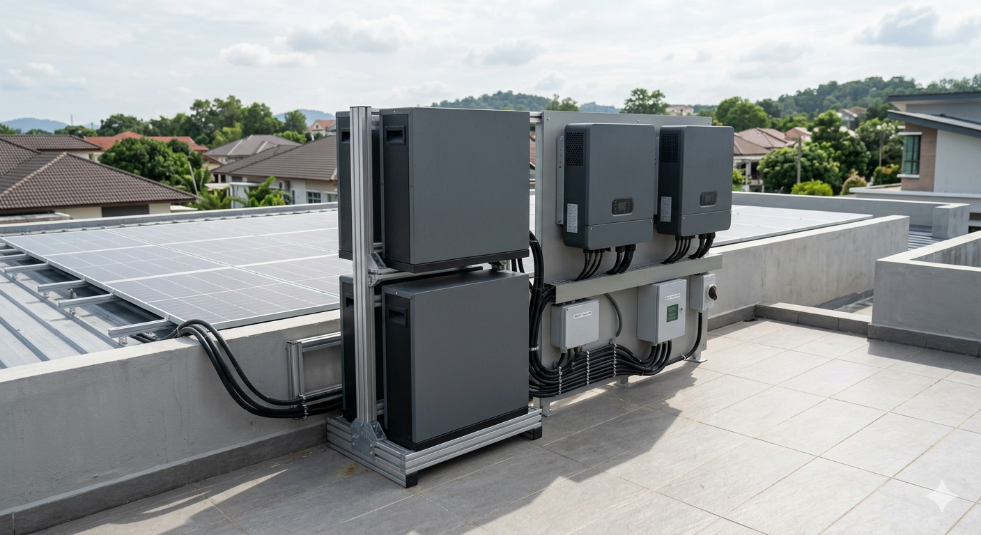 pin lưu trữ năng lượng mặt trời 10kw