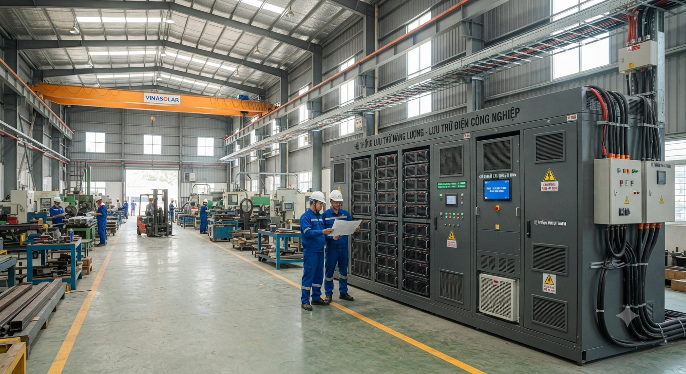 cách lưu trữ điện năng lượng mặt trời