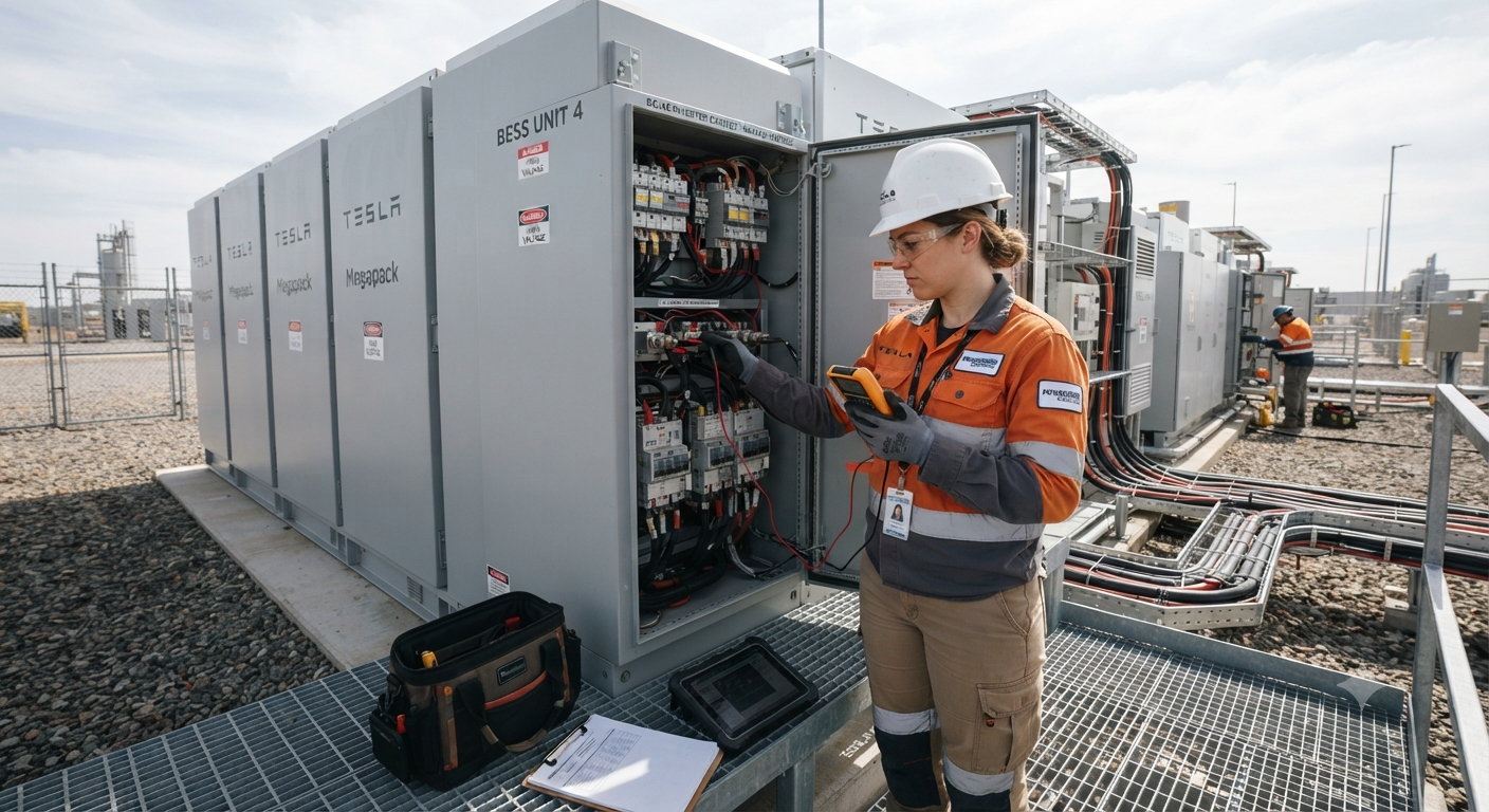 cách vận hành hệ thống lưu trữ điện
