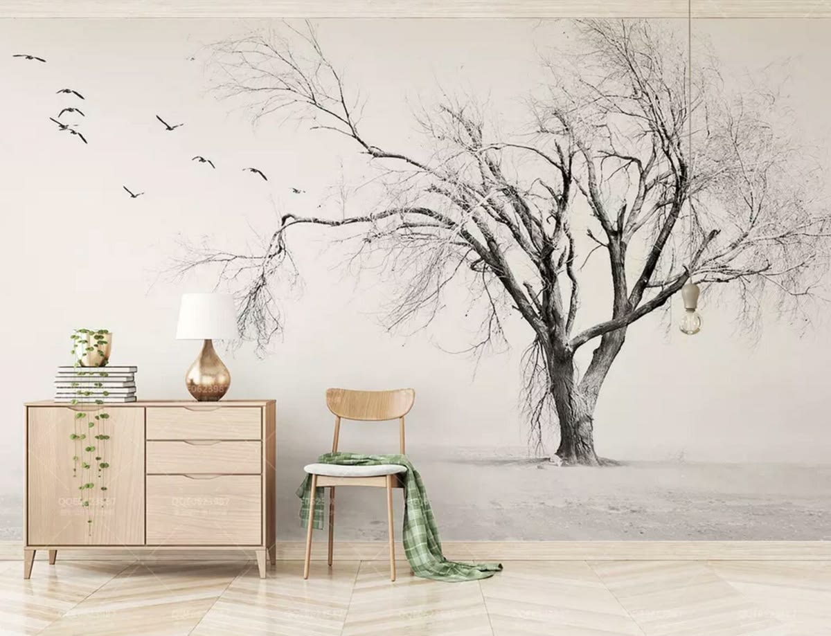 Giấy dán tường Bắc Âu